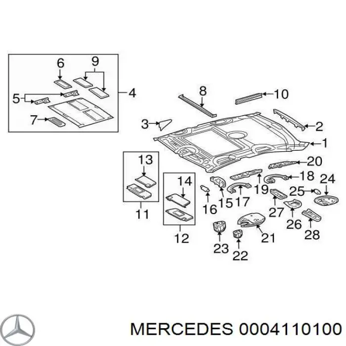 0004110100 Mercedes муфта кардана еластична