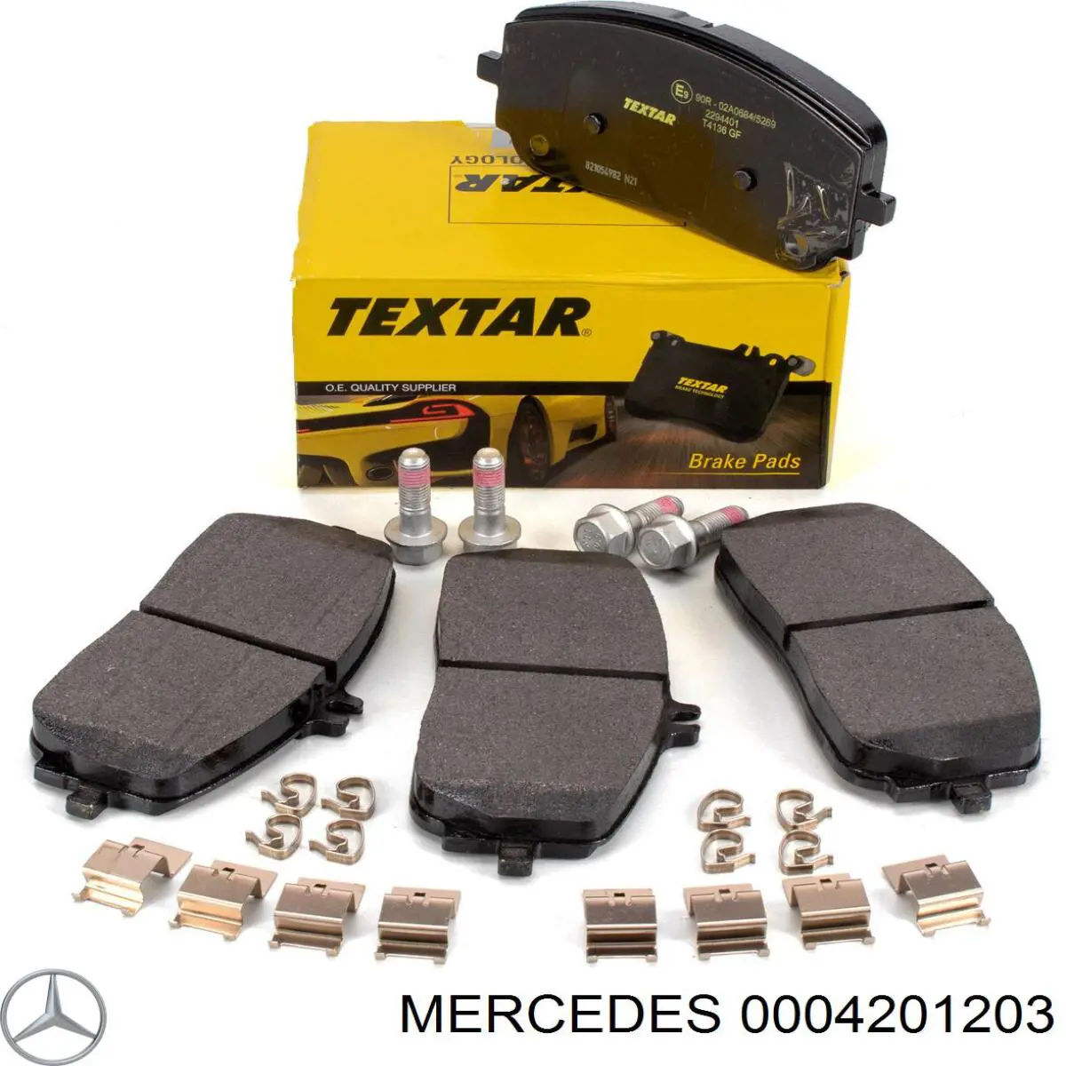 A0004201203 Mercedes Передні гальмівні колодки
