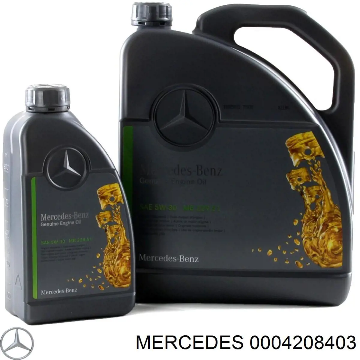 0004208403 Mercedes колодки гальмівні передні, дискові