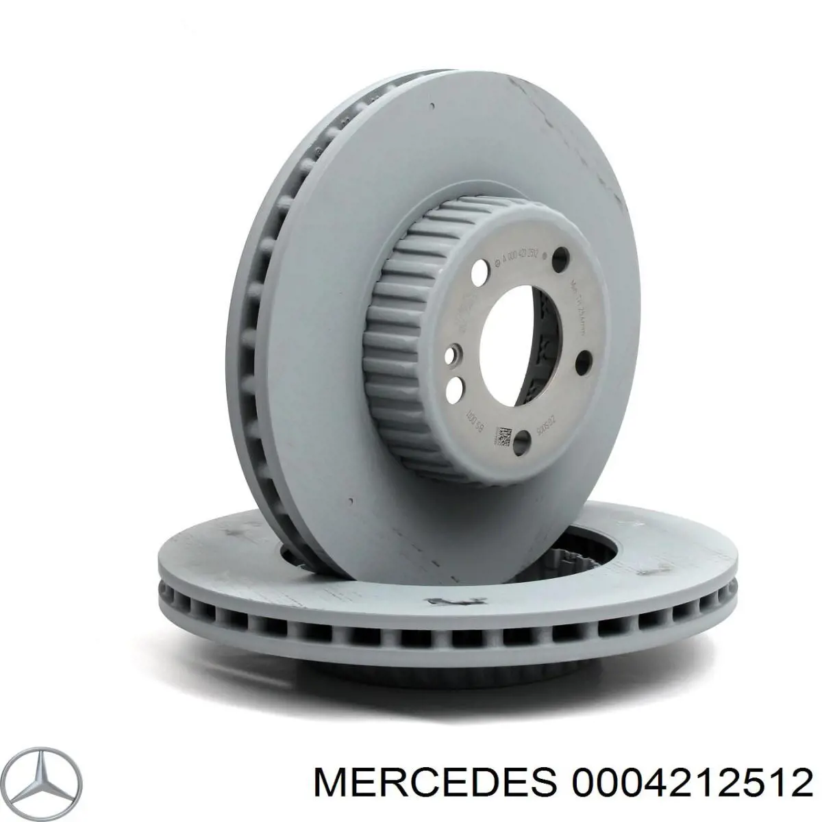 Гальмівні диски передні A000421251269 Mercedes