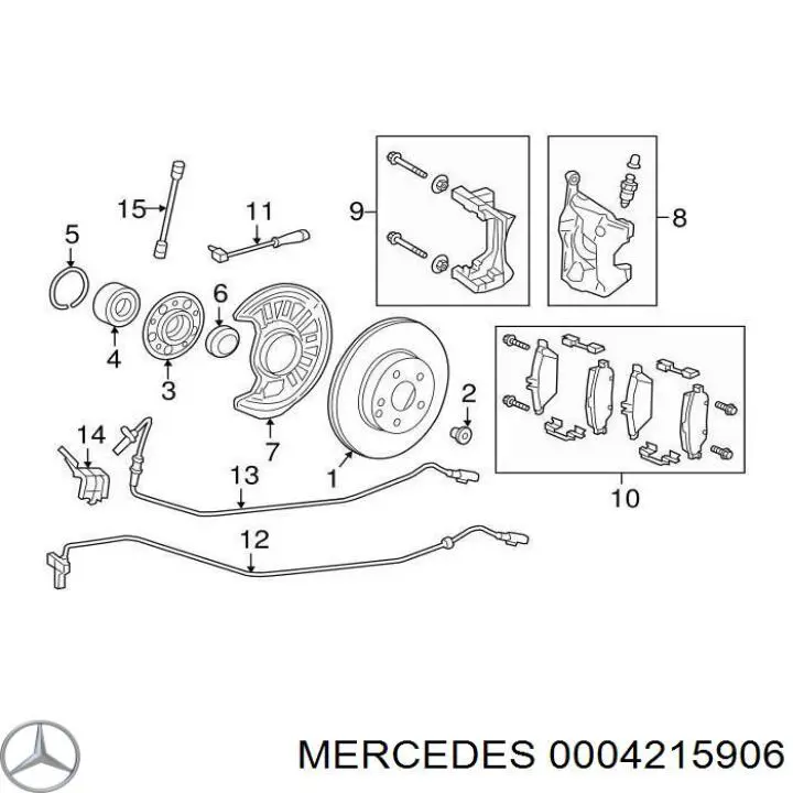  0004215906 Mercedes