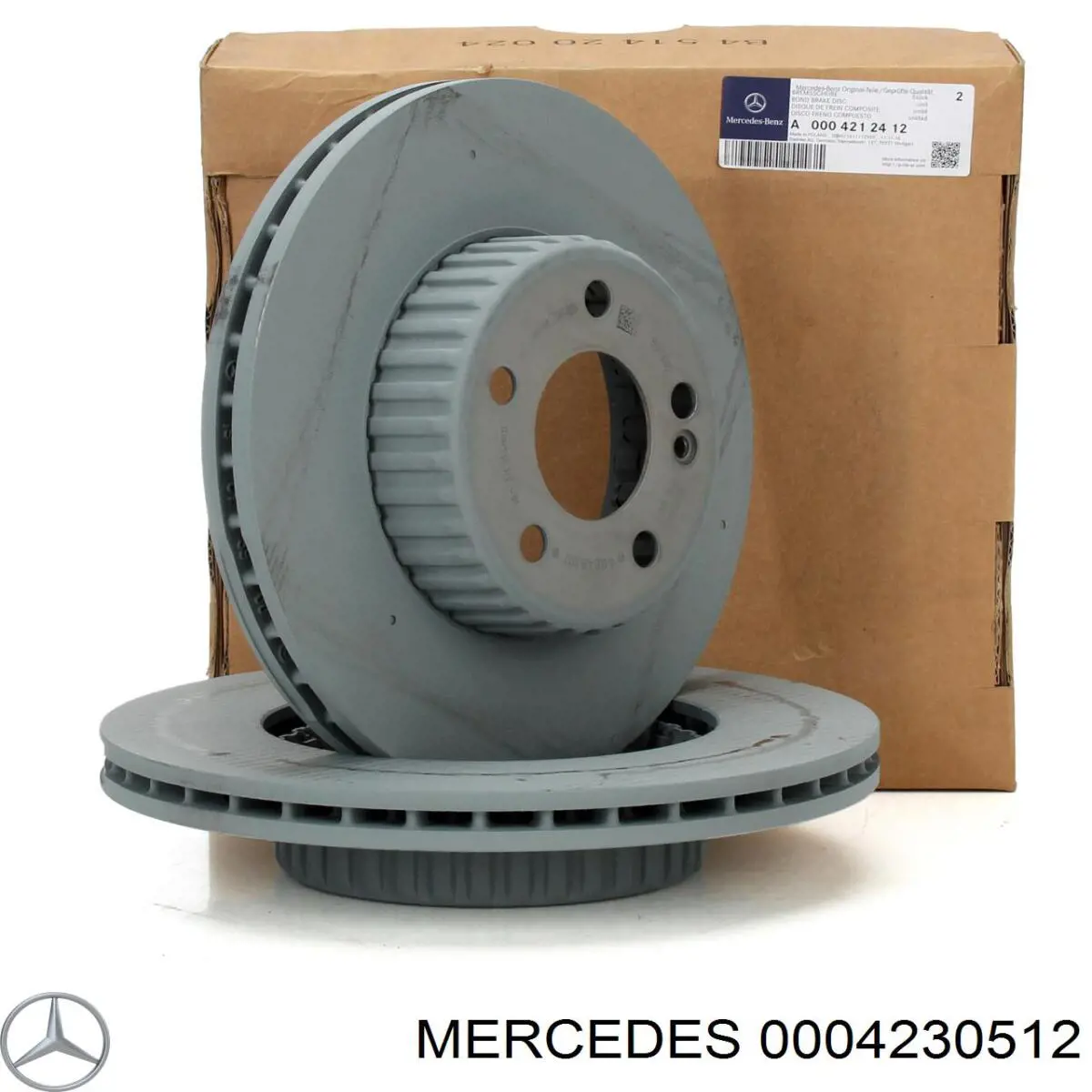 A000423051269 Mercedes Дискові гальма