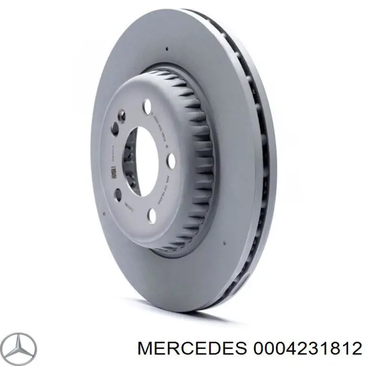 Диск гальмівний задній на Mercedes E (W213)