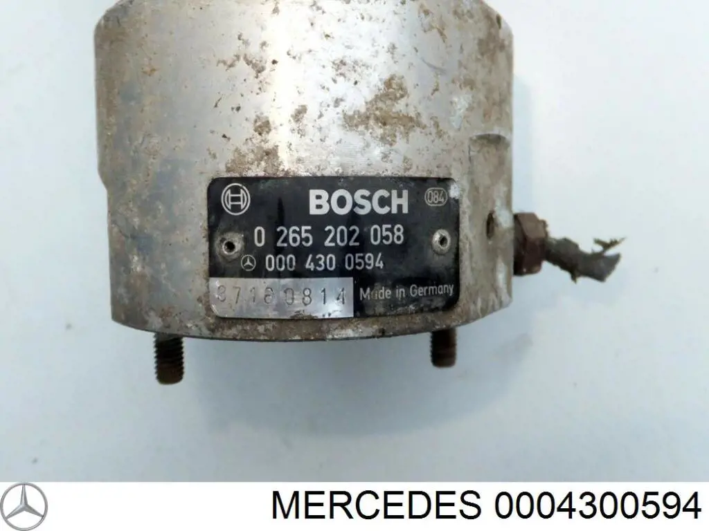 Ресивер пневматичної системи Mercedes A0004300594 ціна, від 53.61 USD