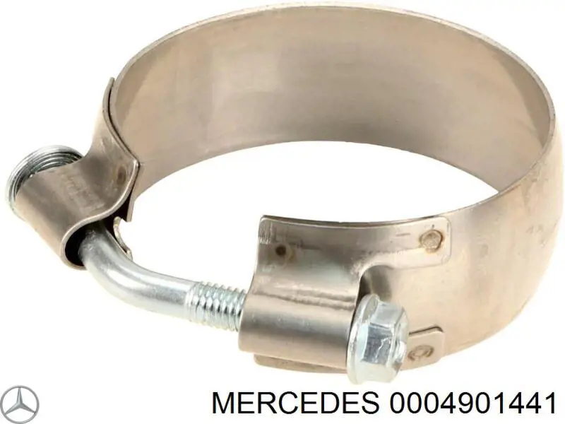 Кронштейн/хомут глушника, передній на Mercedes ML/GLE (W166)