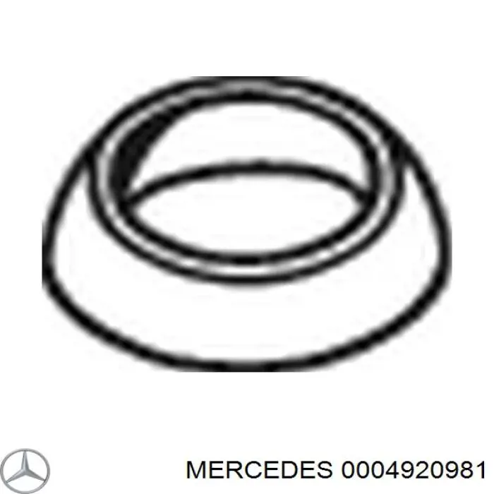 0004920981 Mercedes прокладка прийомної труби глушника