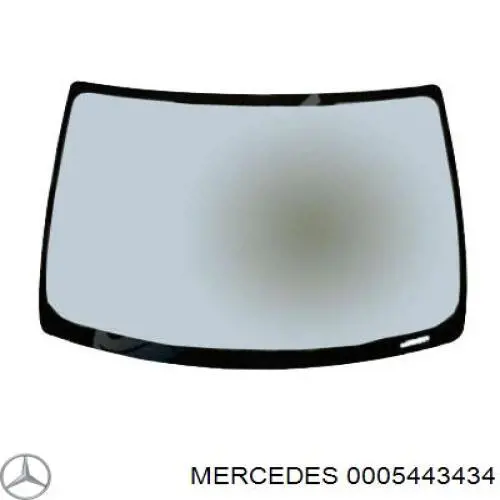0005443434 Mercedes ліхтар підсвічування заднього номерного знака