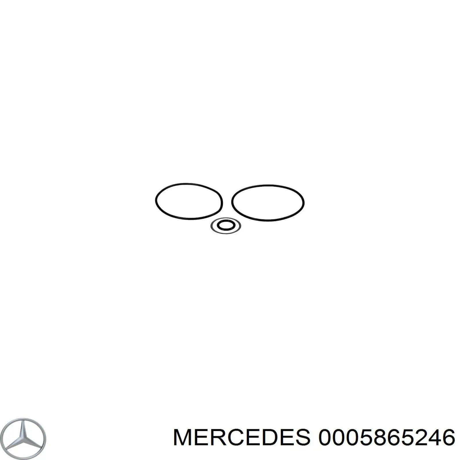 A0005865246 Mercedes Ремкомплект насоса ГУР