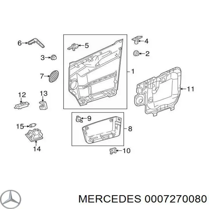 A0007270080 Mercedes 