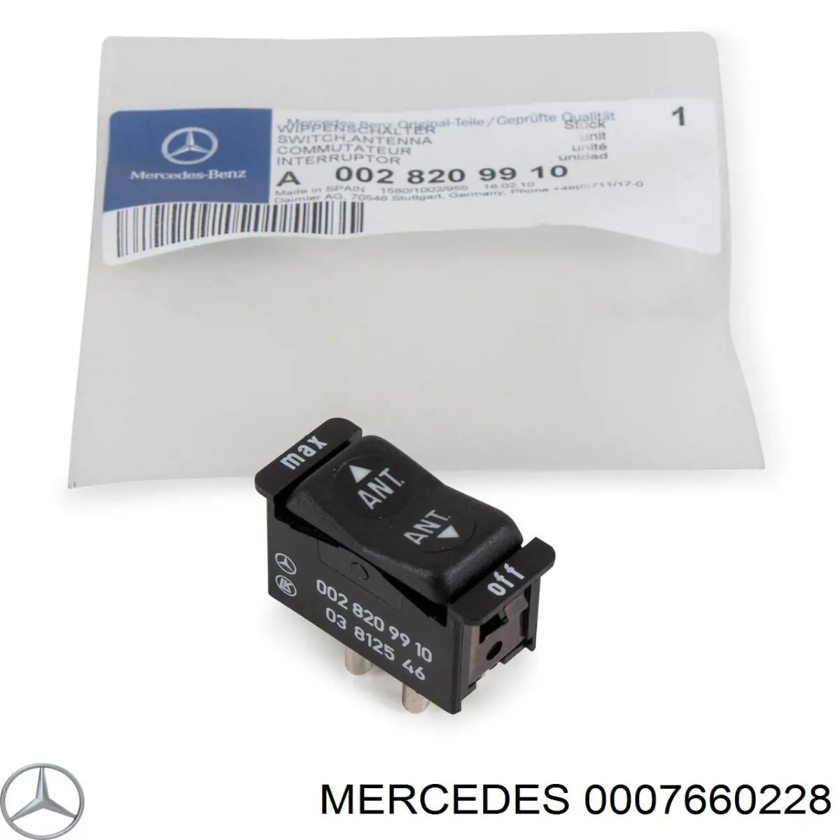  Mercedes A0007660228