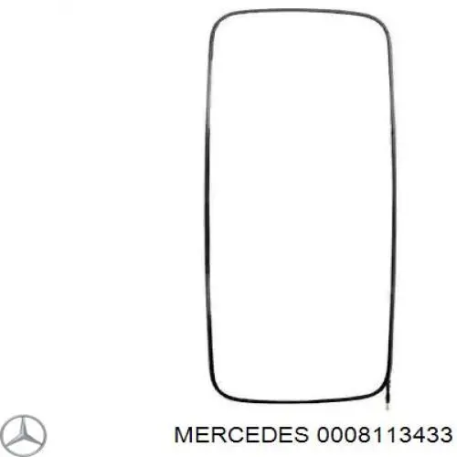Дзеркальний елемент дзеркала заднього виду Mercedes A0018118433 ціна, від 53.56 USD
