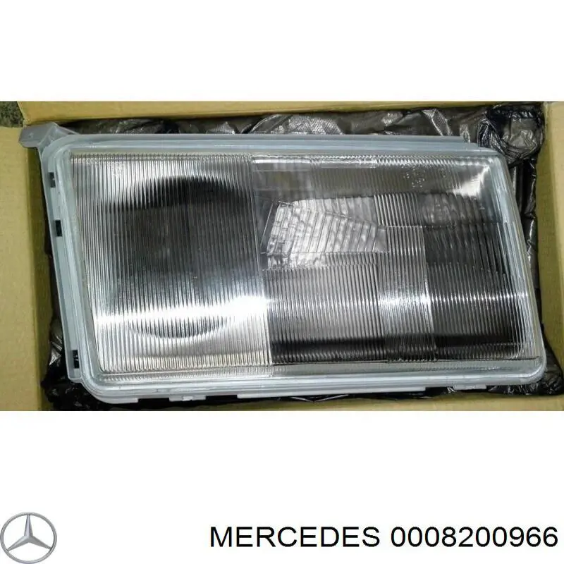 Скло фари правої MERCEDES 0008200966