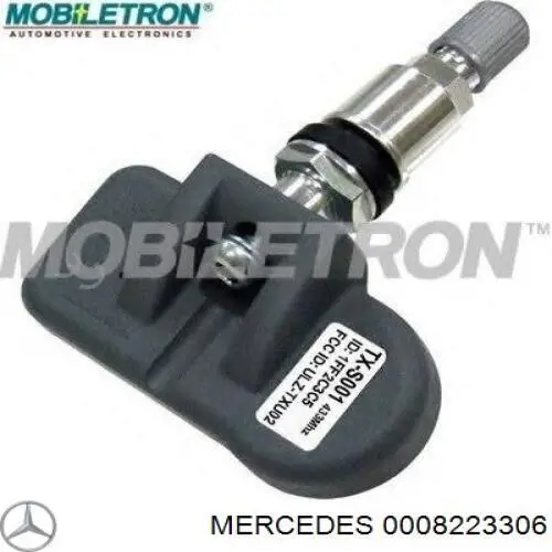 0008223306 Mercedes датчик тиску повітря в шинах