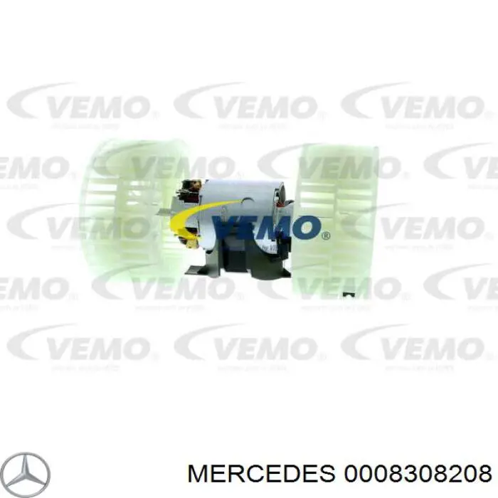0008308208 Mercedes двигун вентилятора пічки (обігрівача салону)