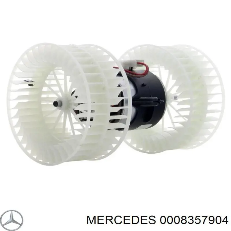 0008357904 Mercedes двигун вентилятора пічки (обігрівача салону)