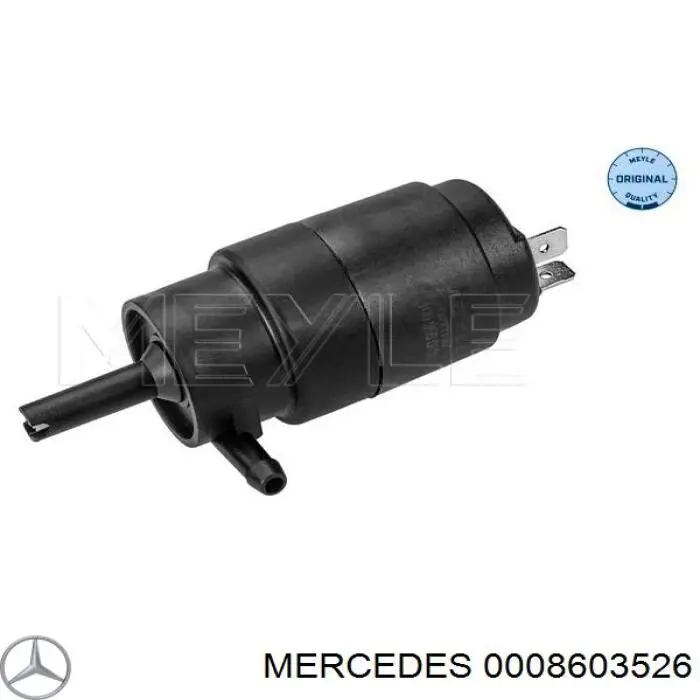 Насос-двигун омивача скла, переднього 0008603526 Mercedes