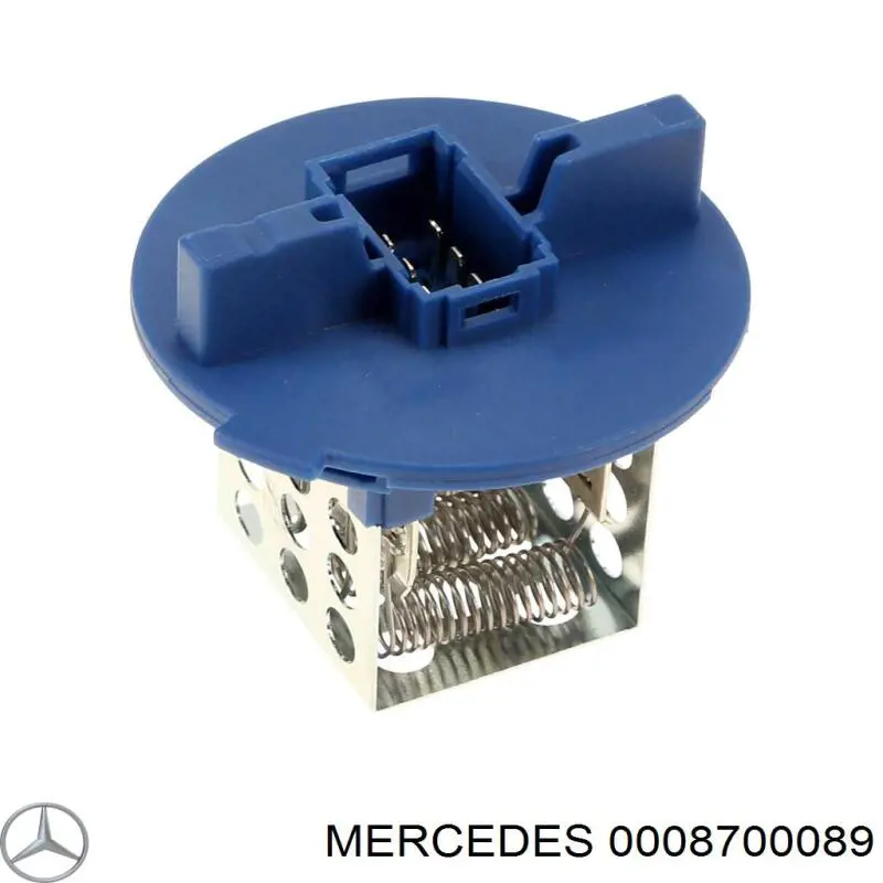 0008700089 Mercedes резистор (опір пічки, обігрівача салону)