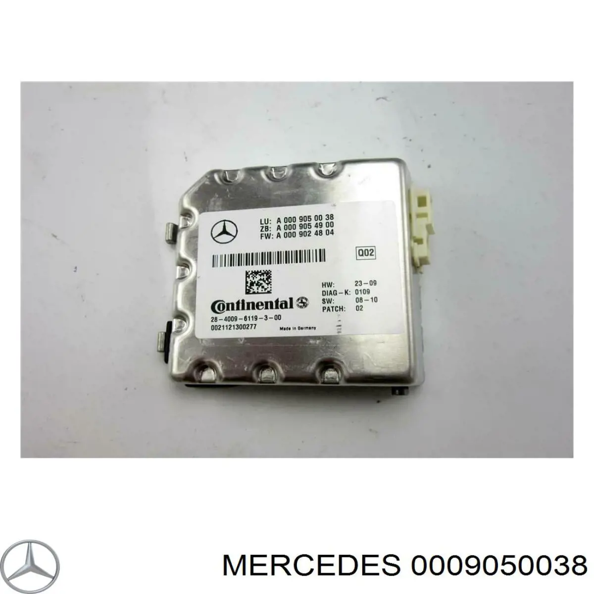 A0009050501 Mercedes модуль керування камерою