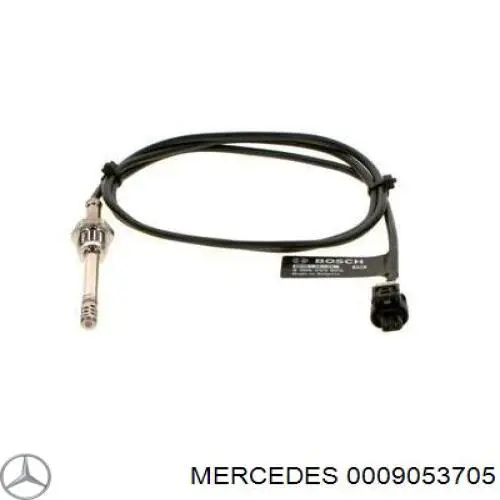 0009053705 Mercedes датчик температури відпрацьованих газів (вг, в каталізаторі)