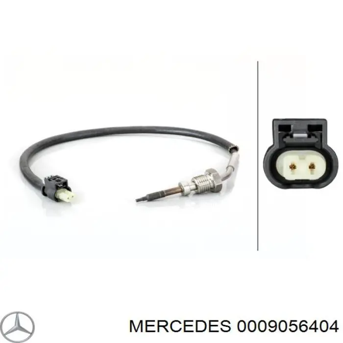 Датчик температури відпрацьованих газів (ВГ), перед турбіною Mercedes A2C59507498Z