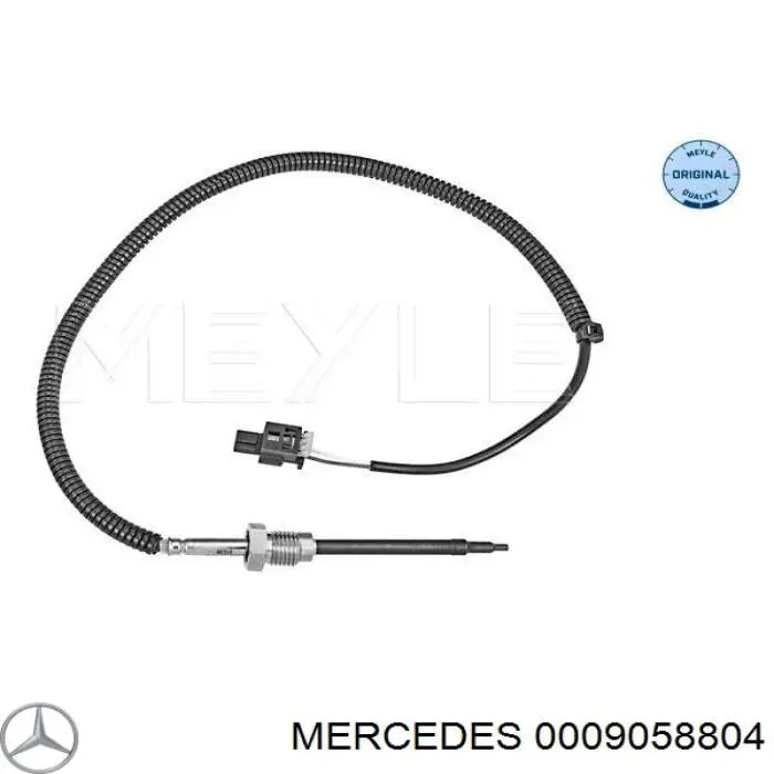 0009058804 Mercedes датчик температури відпрацьованих газів (вг, перед фільтром сажі)