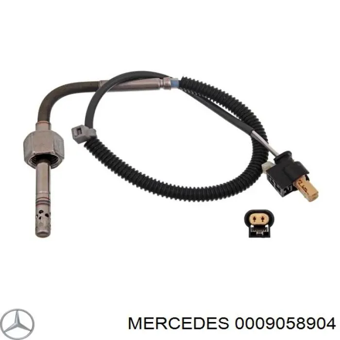 0009058904 Mercedes датчик температури відпрацьованих газів (вг, до каталізатора)