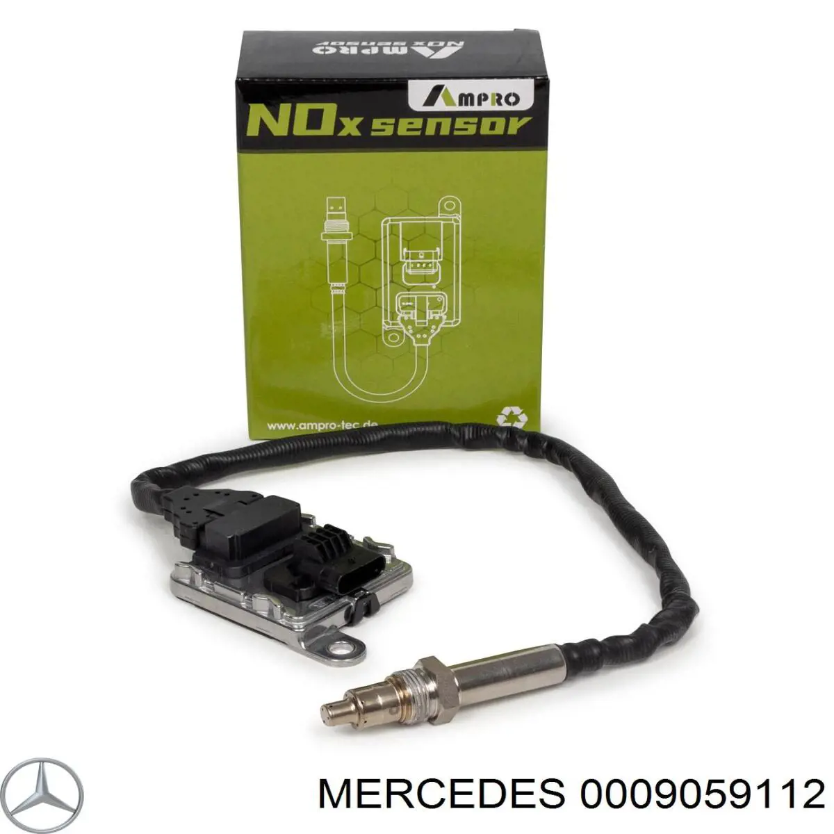 Датчик оксидів азоту NOX Mercedes A000905911264 ціна, від 248.04 USD