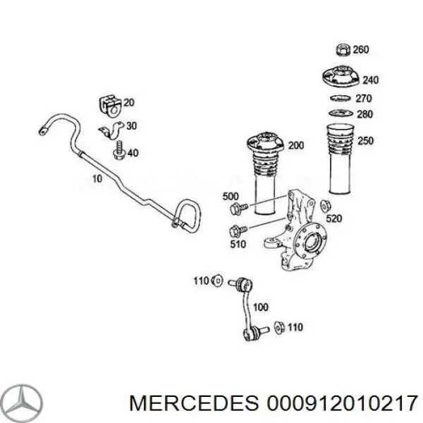  000912010217 Mercedes