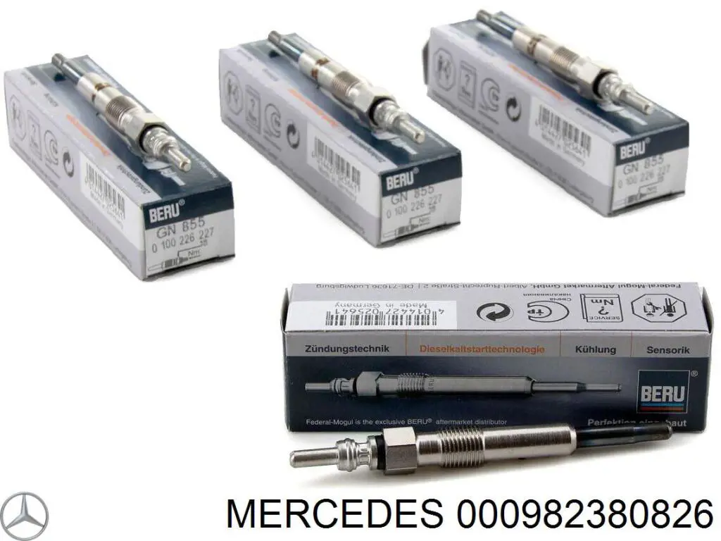 Купити Акумулятор Mercedes 100 А/г (000982380826)