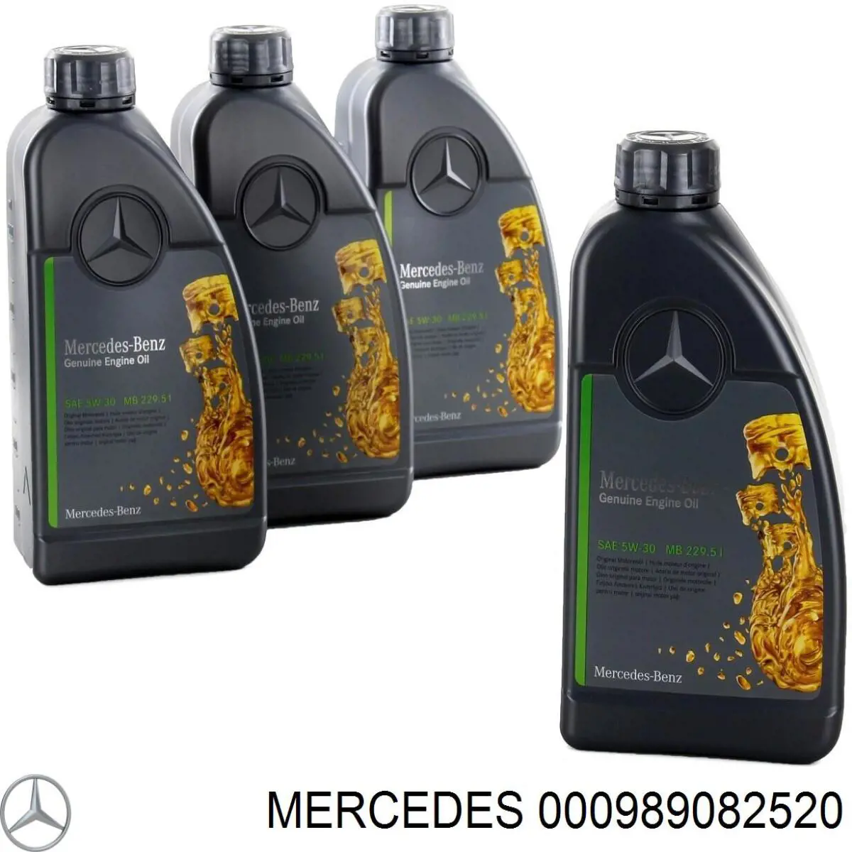 Купити 989082520 Mercedes Охолоджуюча рідина для двигунів