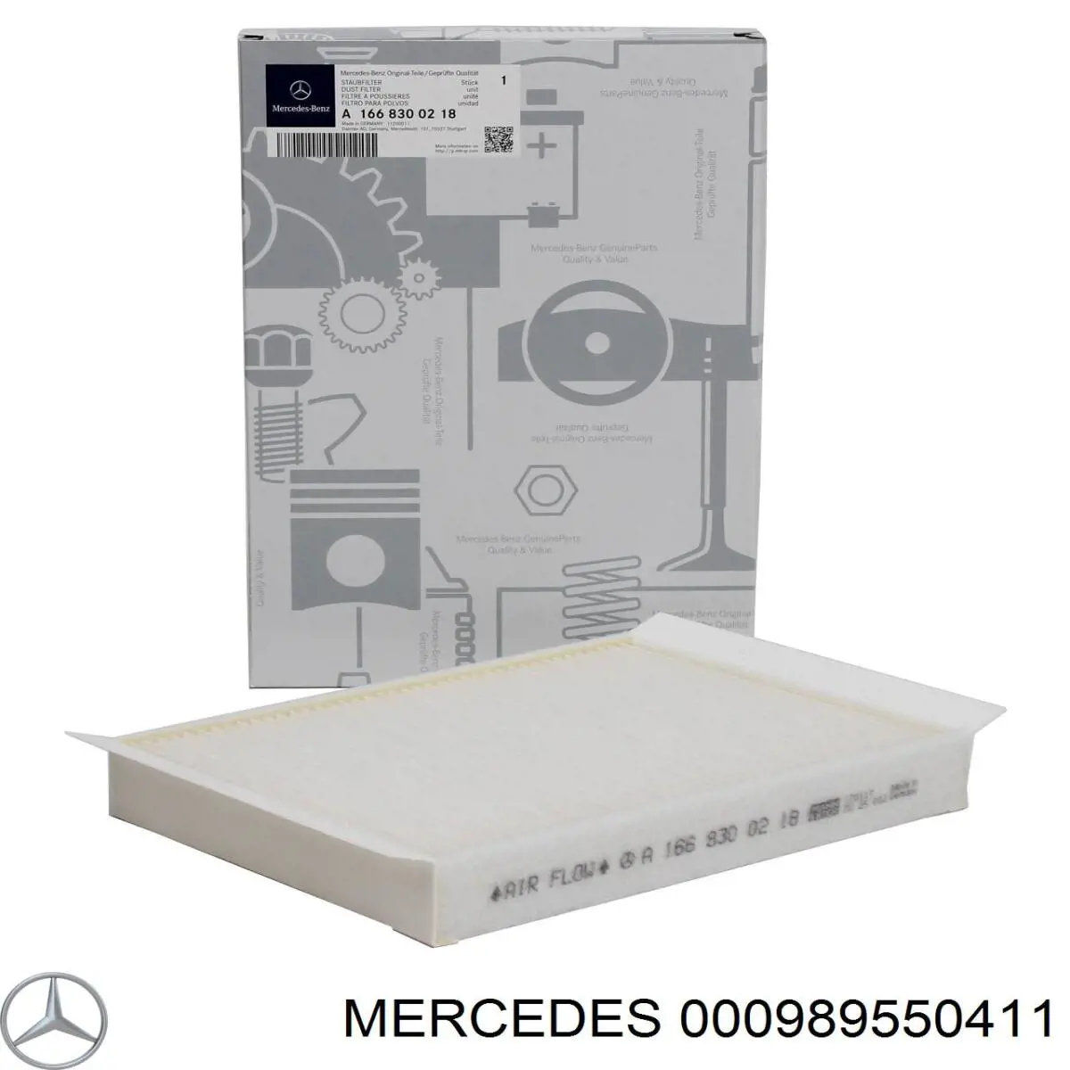 A000989550411 Mercedes 