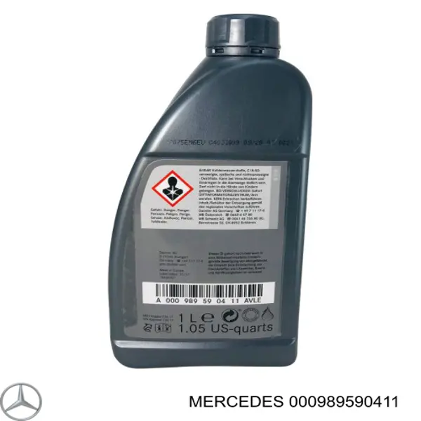 Трансмісійне масло Mercedes 2989060311