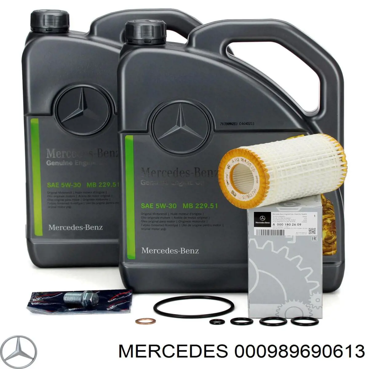 000989690613 Mercedes масло моторне