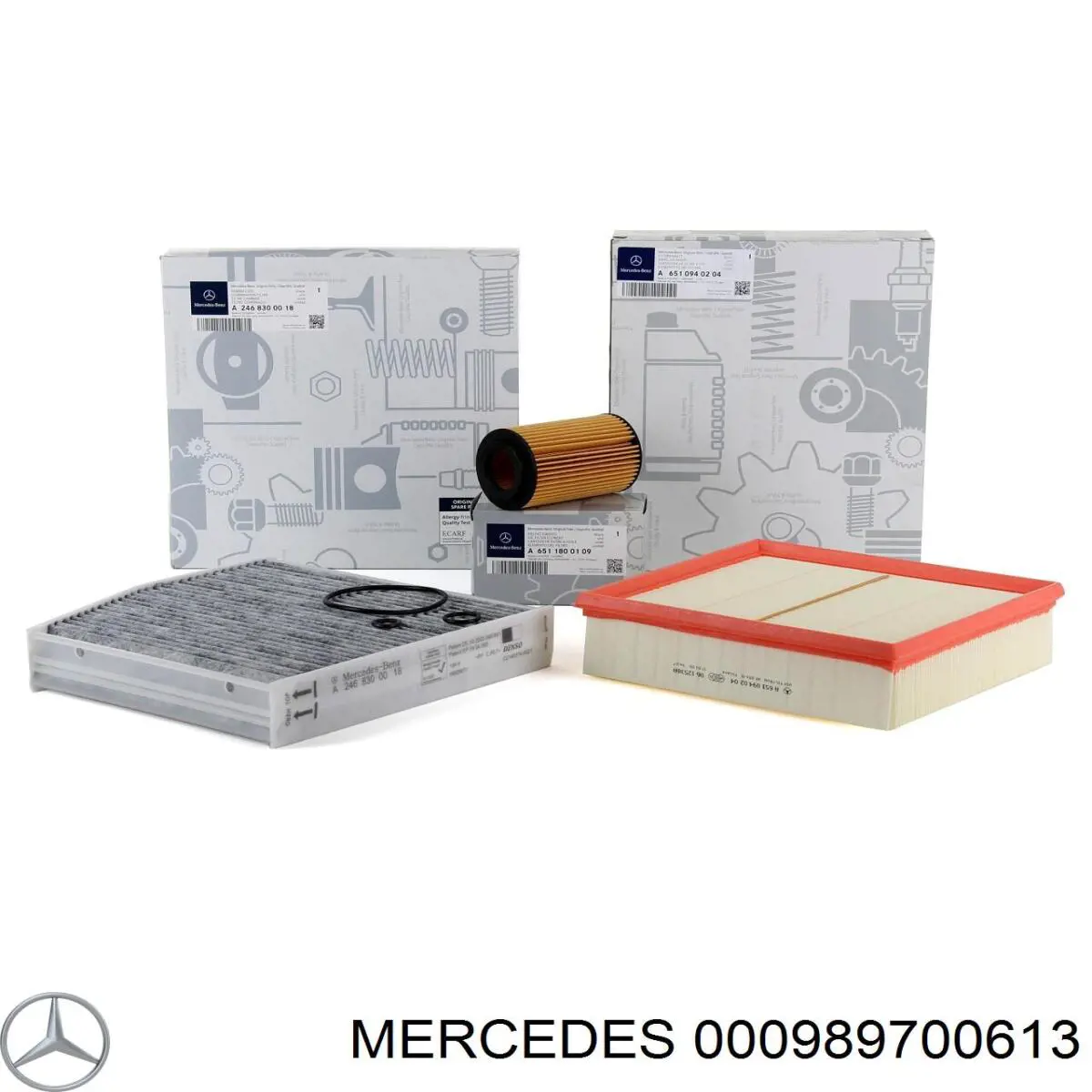 989330913 Mercedes Масло двигуна