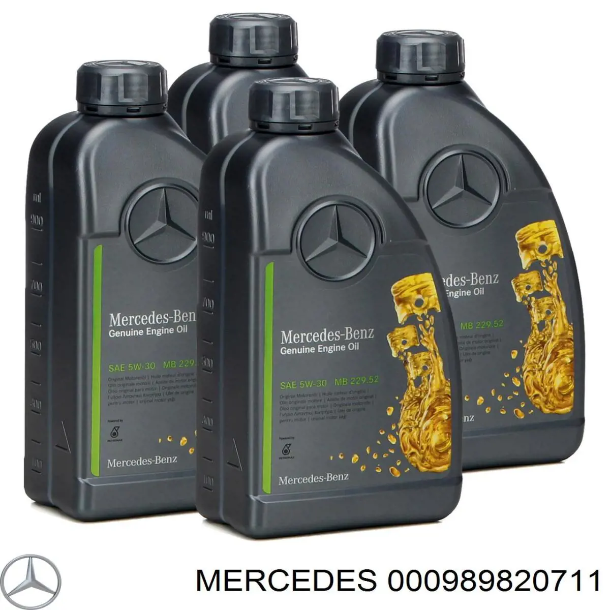 989820711 Mercedes Масло двигуна
