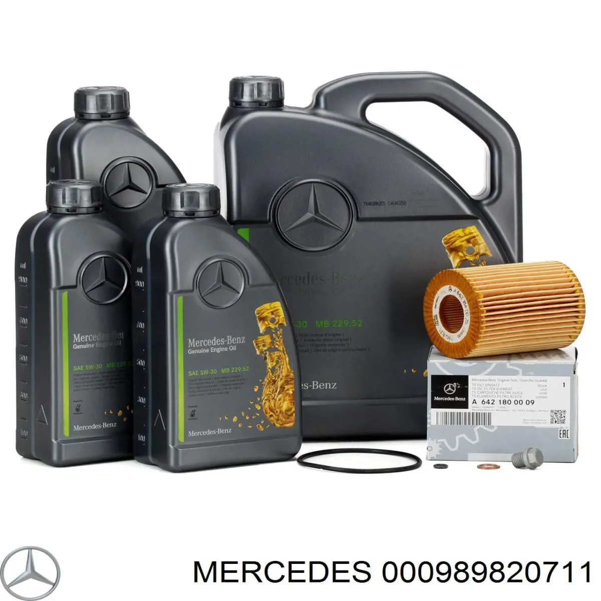 Моторне масло A0019893701AAA6 Mercedes