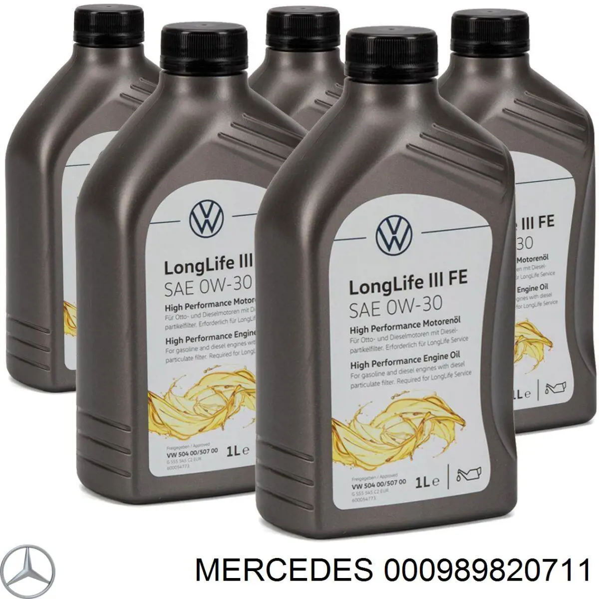 989820711 Mercedes Масло двигуна