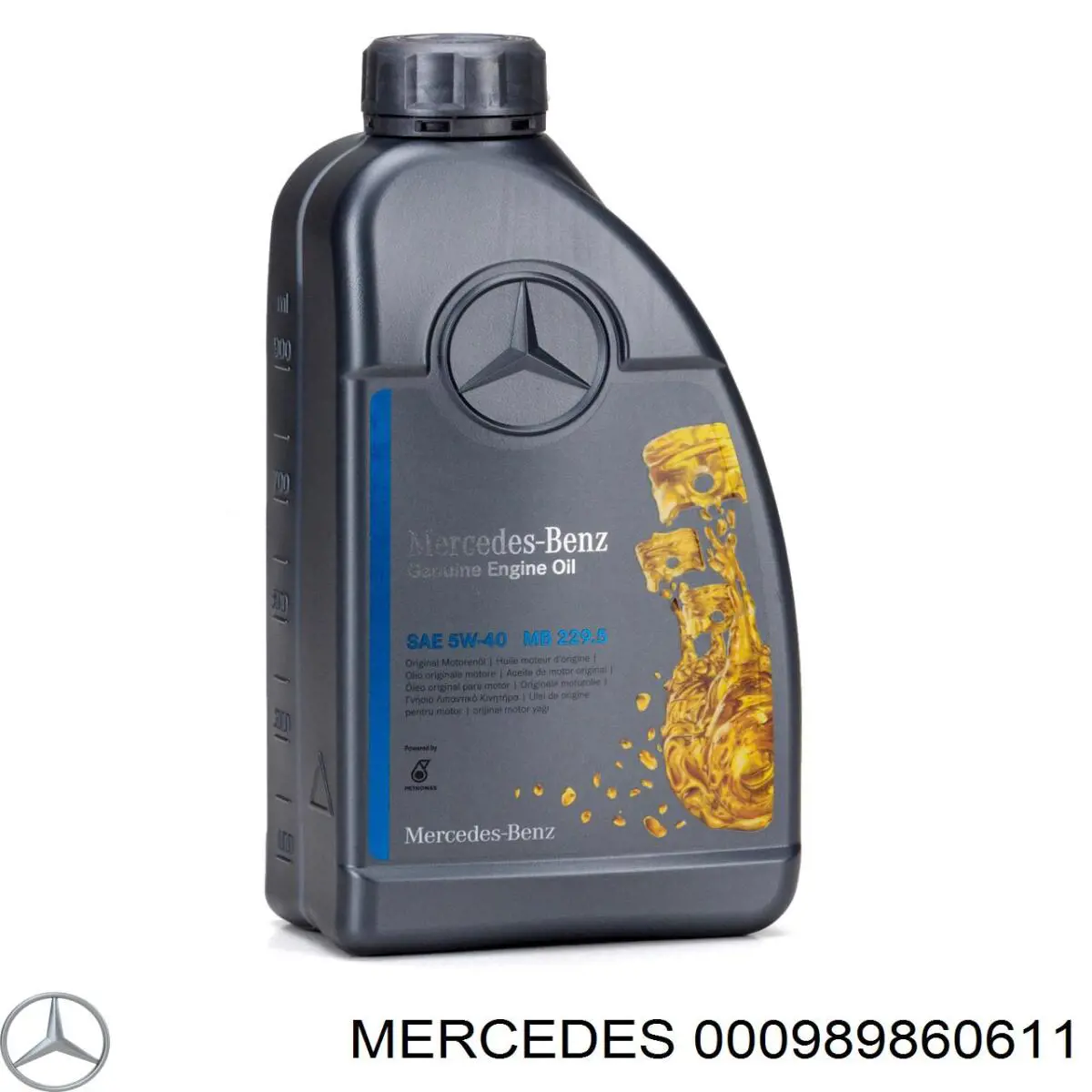 Моторне масло A000989630811AAEE Mercedes