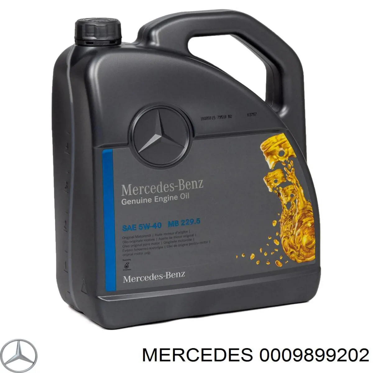 Масло моторне 0009899202 Mercedes