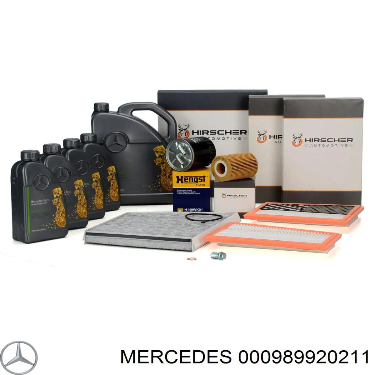 A000989920211AIFW Mercedes Масло двигуна