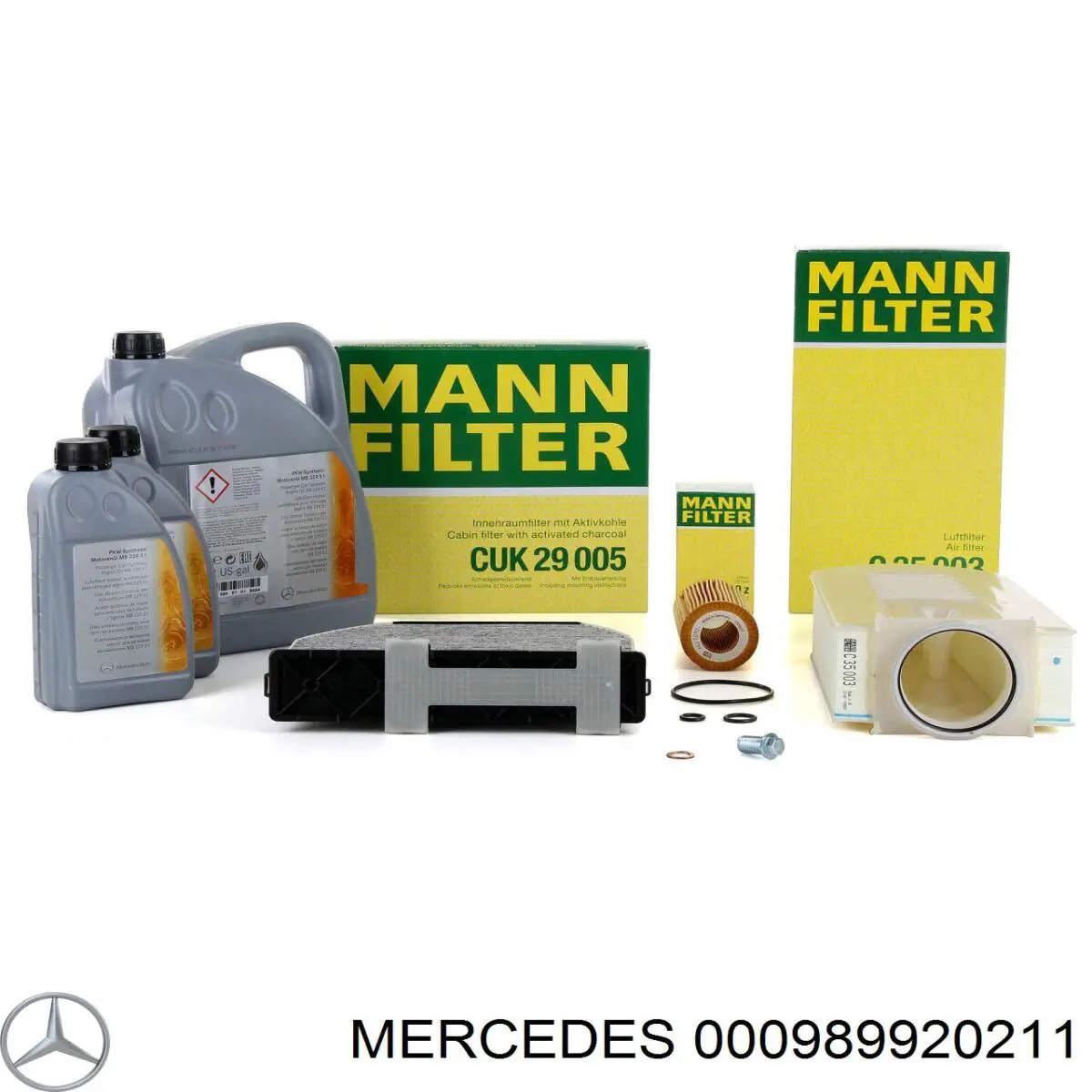 Олива Mercedes A000989920211AIFW ціна, від 15.16 USD