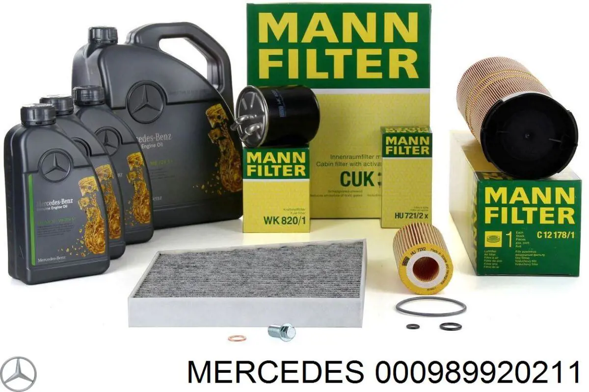 Моторна олива Mercedes A000989920211AIFD