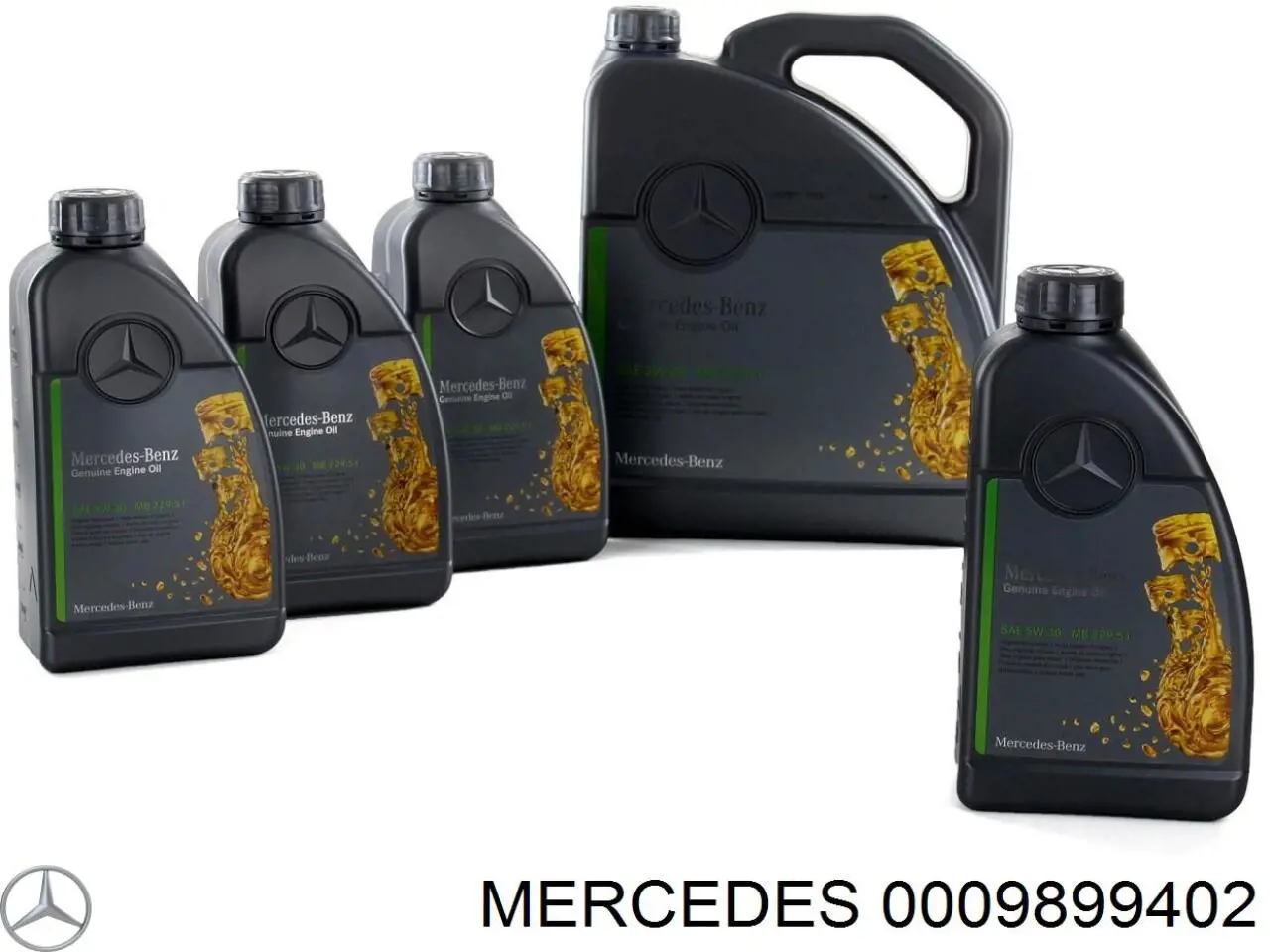 A0009899402 Mercedes Масло двигуна