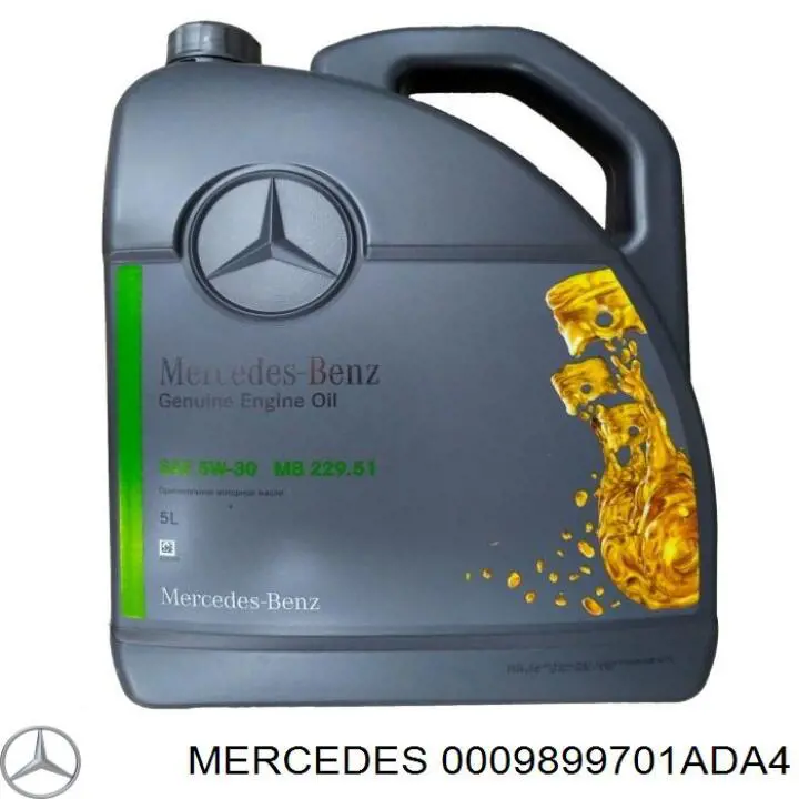 Масло моторне 0009899701ADA4 Mercedes