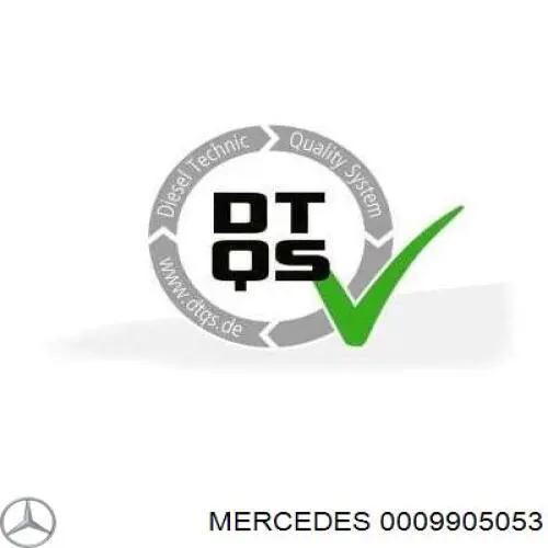 0009905053 Mercedes гайка колісна