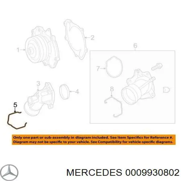  0009930802 Mercedes