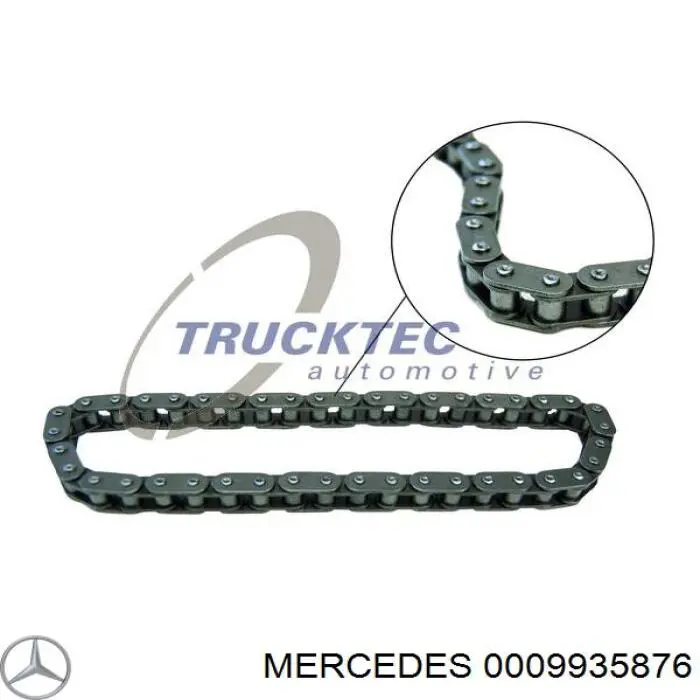 0009935876 Mercedes ланцюг балансировочного вала