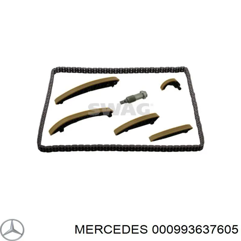 000993637605 Mercedes ланцюг грм, розподілвала