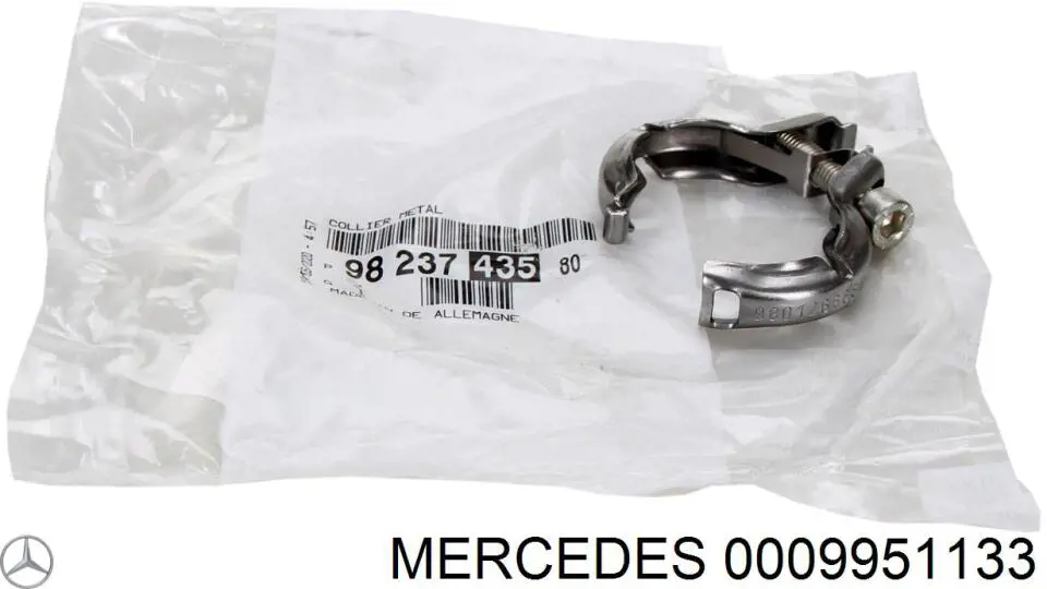 Зєднувальний хомут випускного колектора Peugeot/Citroen 9801266680 ціна, від 10.23 USD
