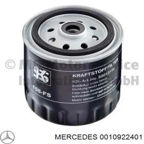 0010922401 Mercedes фільтр паливний